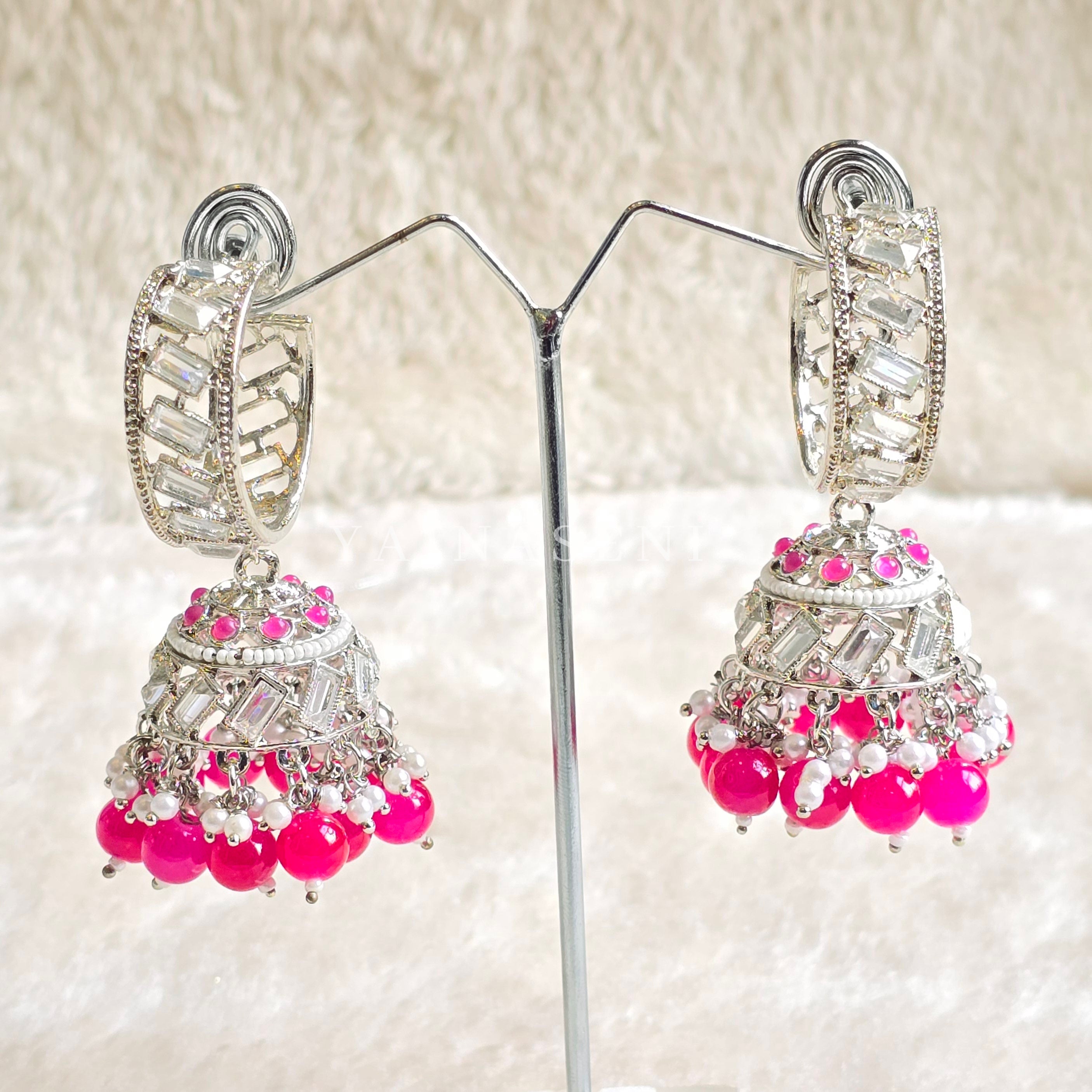 NEHA earrings (Hot Pink)