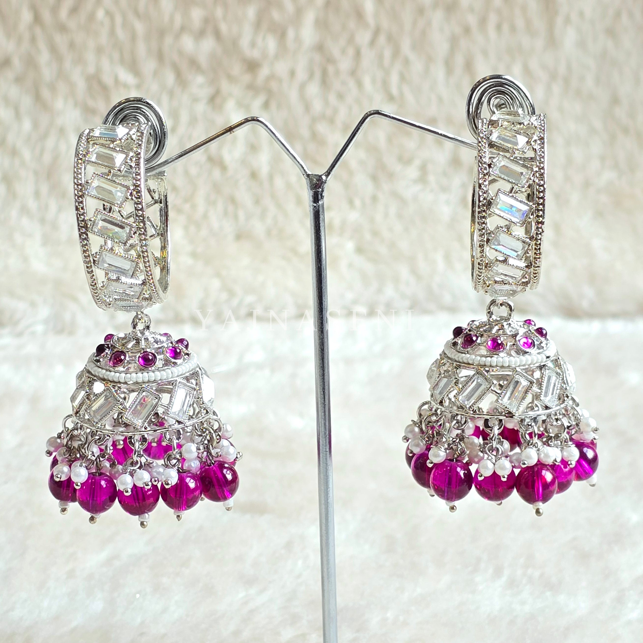 NEHA earrings (Purple)