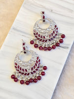 Load image into Gallery viewer, ARUSHI earrings (Maroon)
