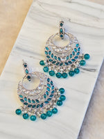 Load image into Gallery viewer, ARUSHI earrings (Teal)
