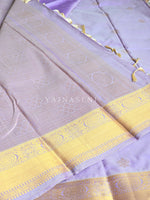 Load image into Gallery viewer, Mini Motifs x Semi Soft Silk Saree - Lavender
