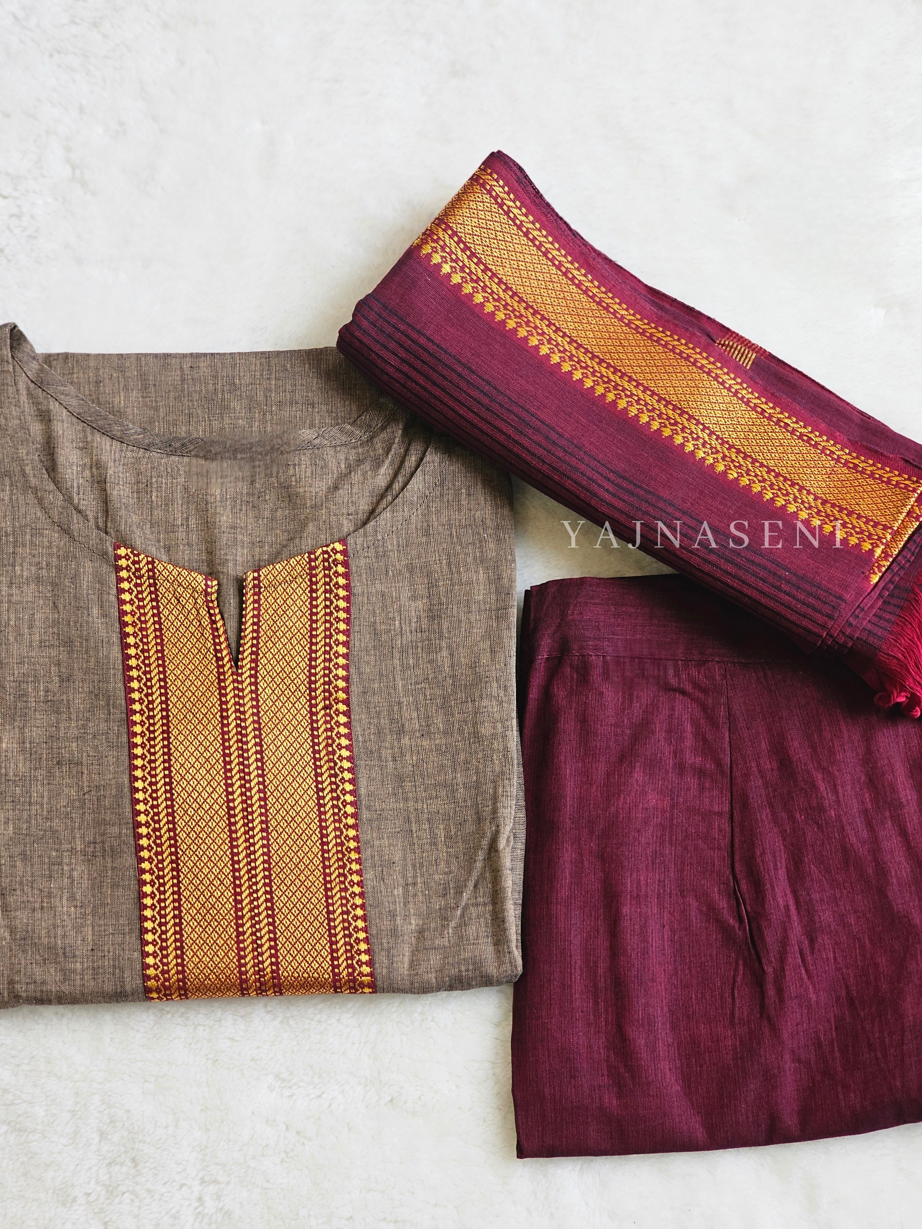SARIKA [XXL / 44] - Straight cut kurta set