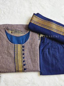 VENBA [XL / 42] - Straight cut kurta set