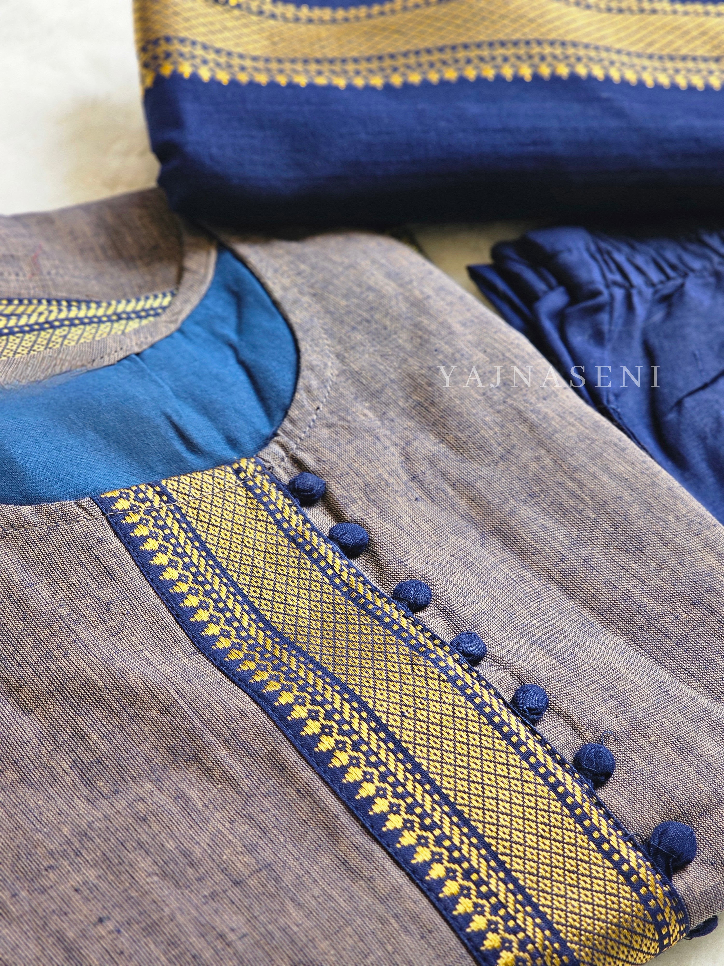 VENBA [XL / 42] - Straight cut kurta set