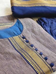 VENBA [XL / 42] - Straight cut kurta set