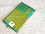 Load image into Gallery viewer, FROSTED GOLDLEAF - Pure Kanjivaram Silk Saree with Gold Zari
