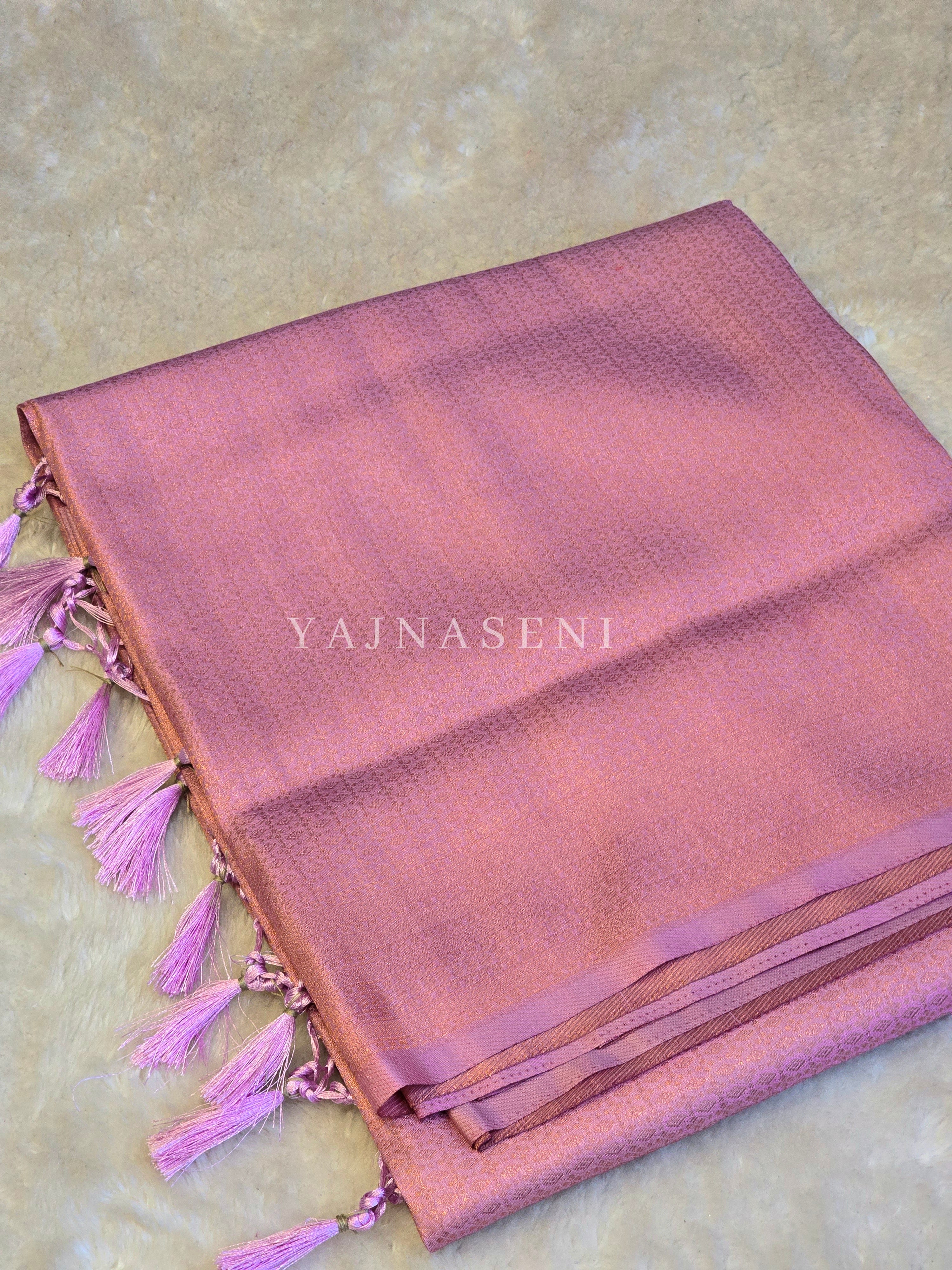 Kubera Pattu Saree - Periwinkle
