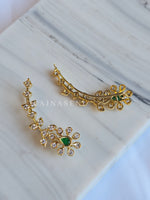 Load image into Gallery viewer, Ascend Earcuffs - NIHIRA (Green)
