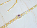 Load image into Gallery viewer, Hipchain - YASHIKA (Amethyst)
