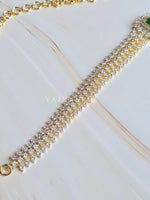 Load image into Gallery viewer, Hipchain - YASHIKA (Emerald)
