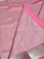 Load image into Gallery viewer, Semi Silk Saree x Embossed Designs - Pink
