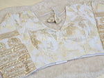 Load image into Gallery viewer, White : Readymade blouse [AANYA]
