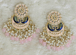 GANIKA earrings (Pastel Pink)