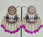 Load image into Gallery viewer, GANIKA earrings (Purple)
