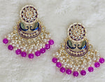 Load image into Gallery viewer, GANIKA earrings (Purple)
