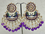 Load image into Gallery viewer, GANIKA earrings (Violet)
