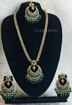 Load image into Gallery viewer, AASHVIKA necklace (green)
