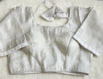 Load image into Gallery viewer, White : Readymade blouse [AVNI]
