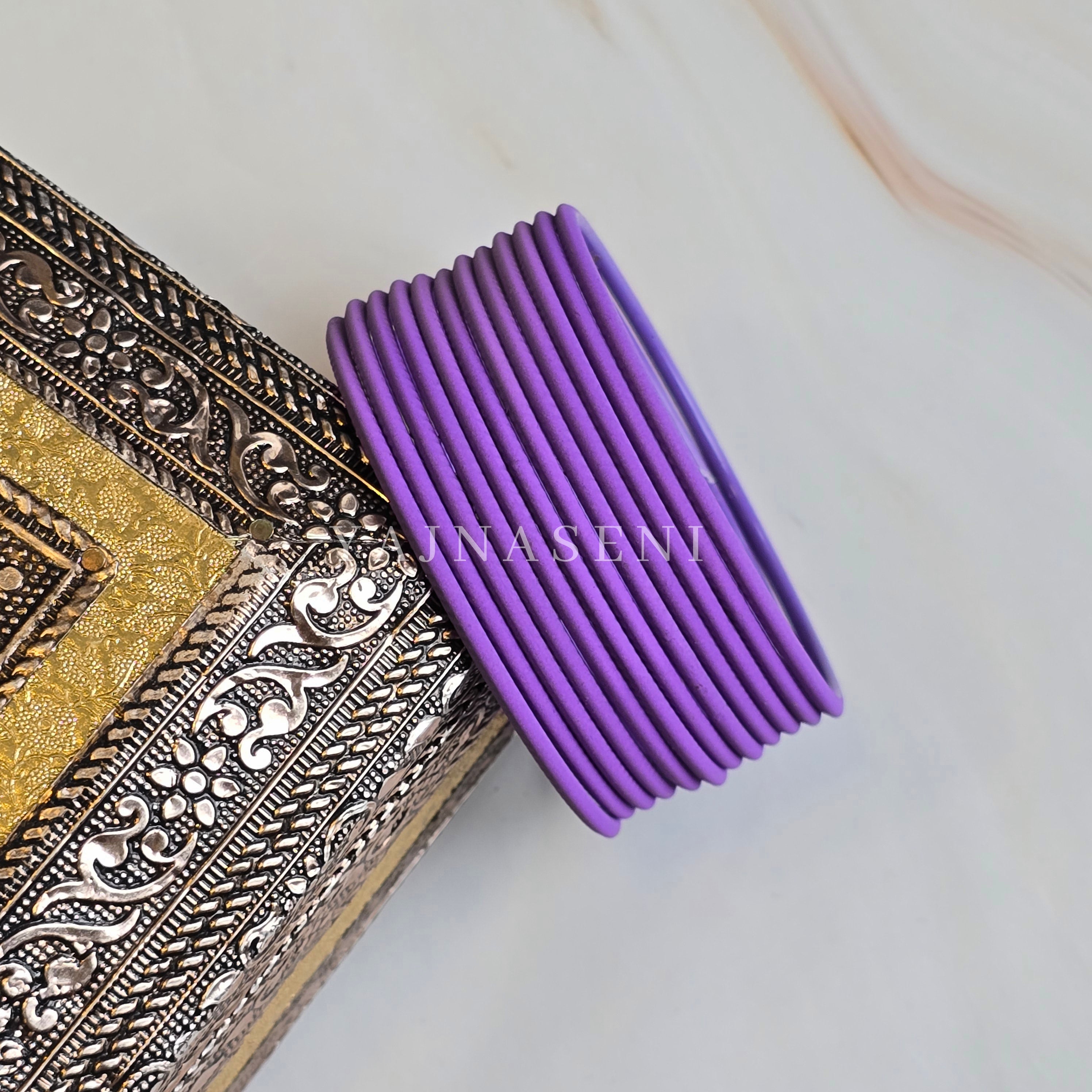 Matte Bangles - Deep Lavender
