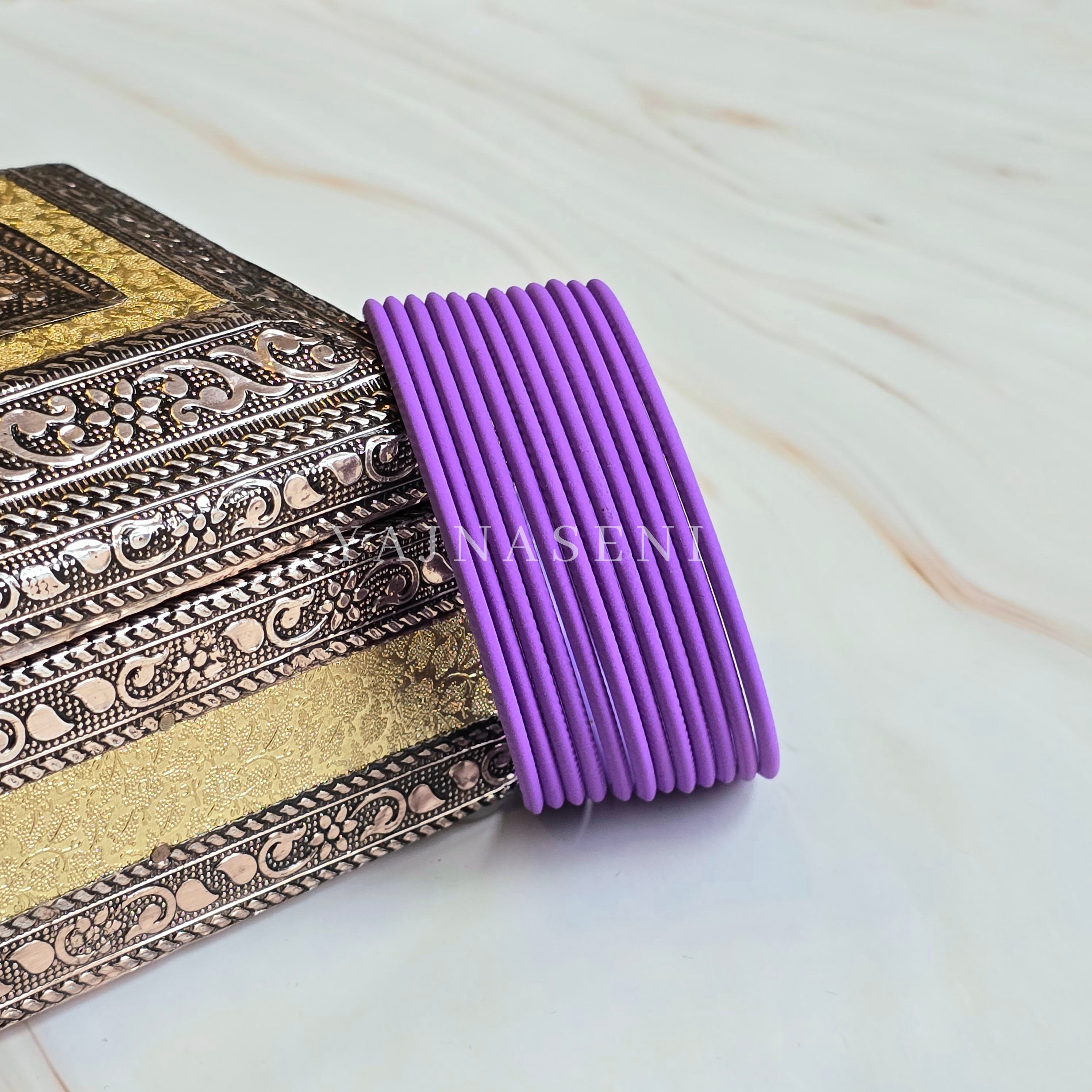 Matte Bangles - Deep Lavender