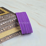 Load image into Gallery viewer, Matte Bangles - Deep Lavender
