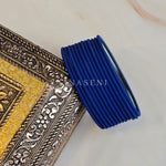 Load image into Gallery viewer, Matte Bangles - Deep Sapphire
