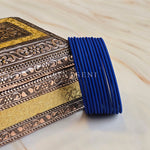 Load image into Gallery viewer, Matte Bangles - Deep Sapphire
