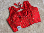Load image into Gallery viewer, Red : Readymade blouse [ISHANI]
