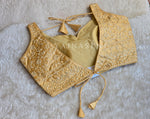 Load image into Gallery viewer, Light Gold : Readymade blouse [MIRA]
