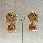 Load image into Gallery viewer, RITHIKA Jhumkas
