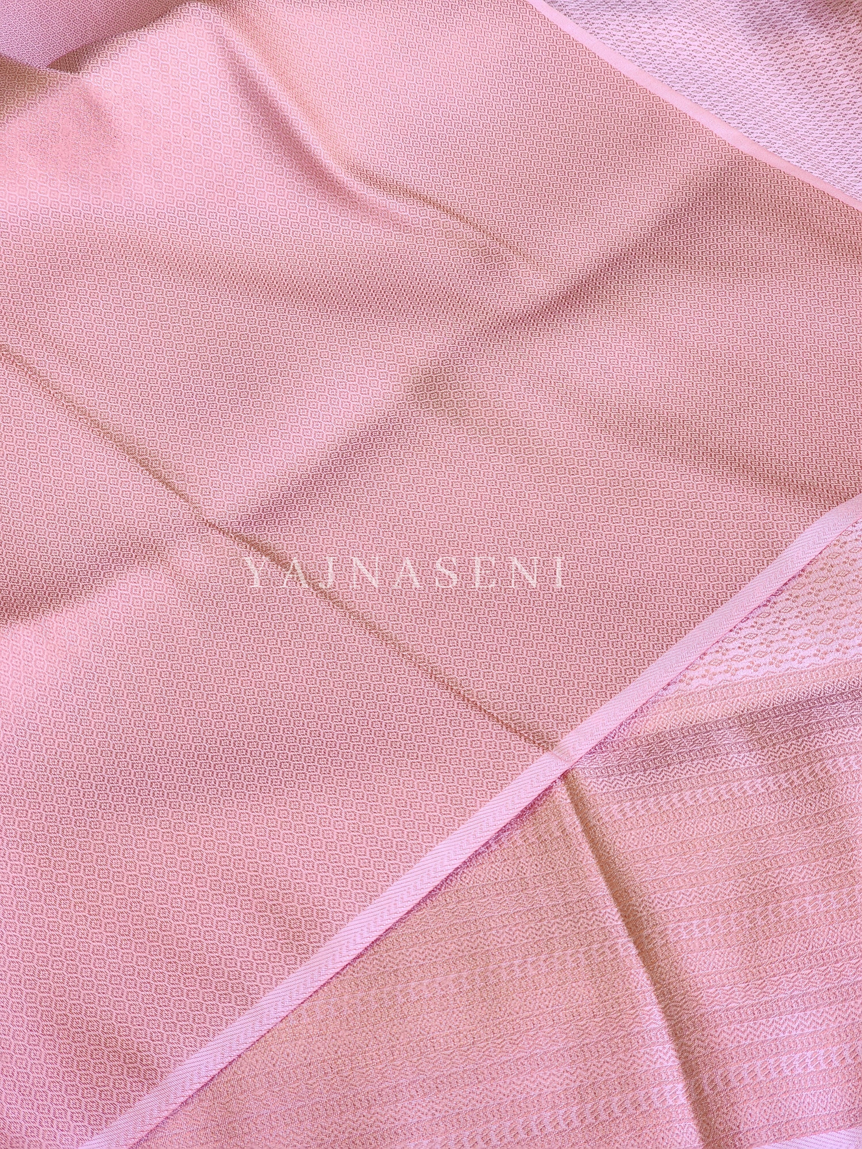 Kubera Pattu Saree - Baby Pink