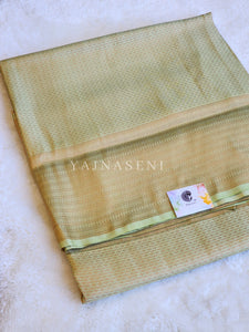 Kubera Pattu Saree - Pistachio