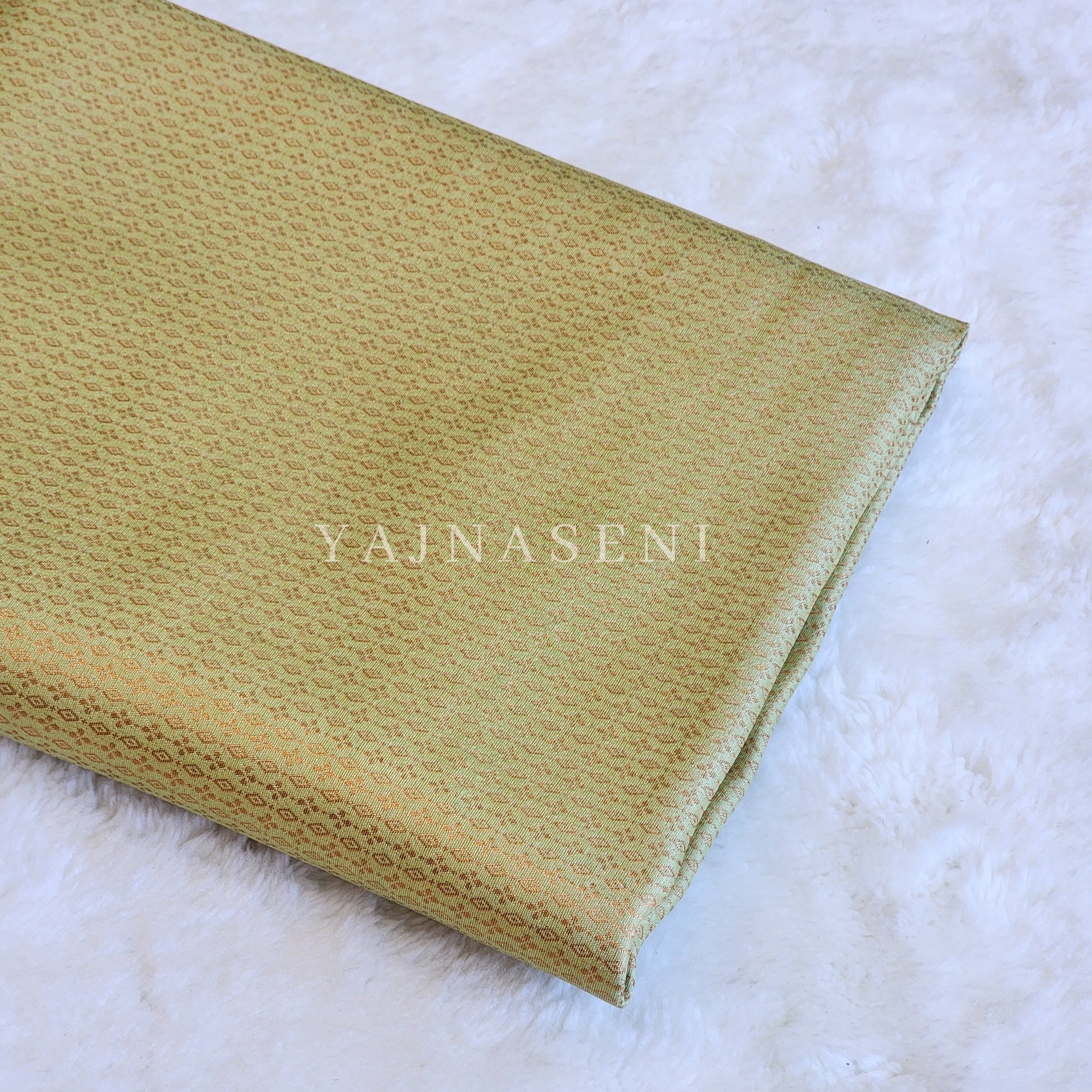 Kubera Pattu Saree - Pistachio