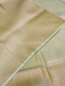 Kubera Pattu Saree - Pistachio