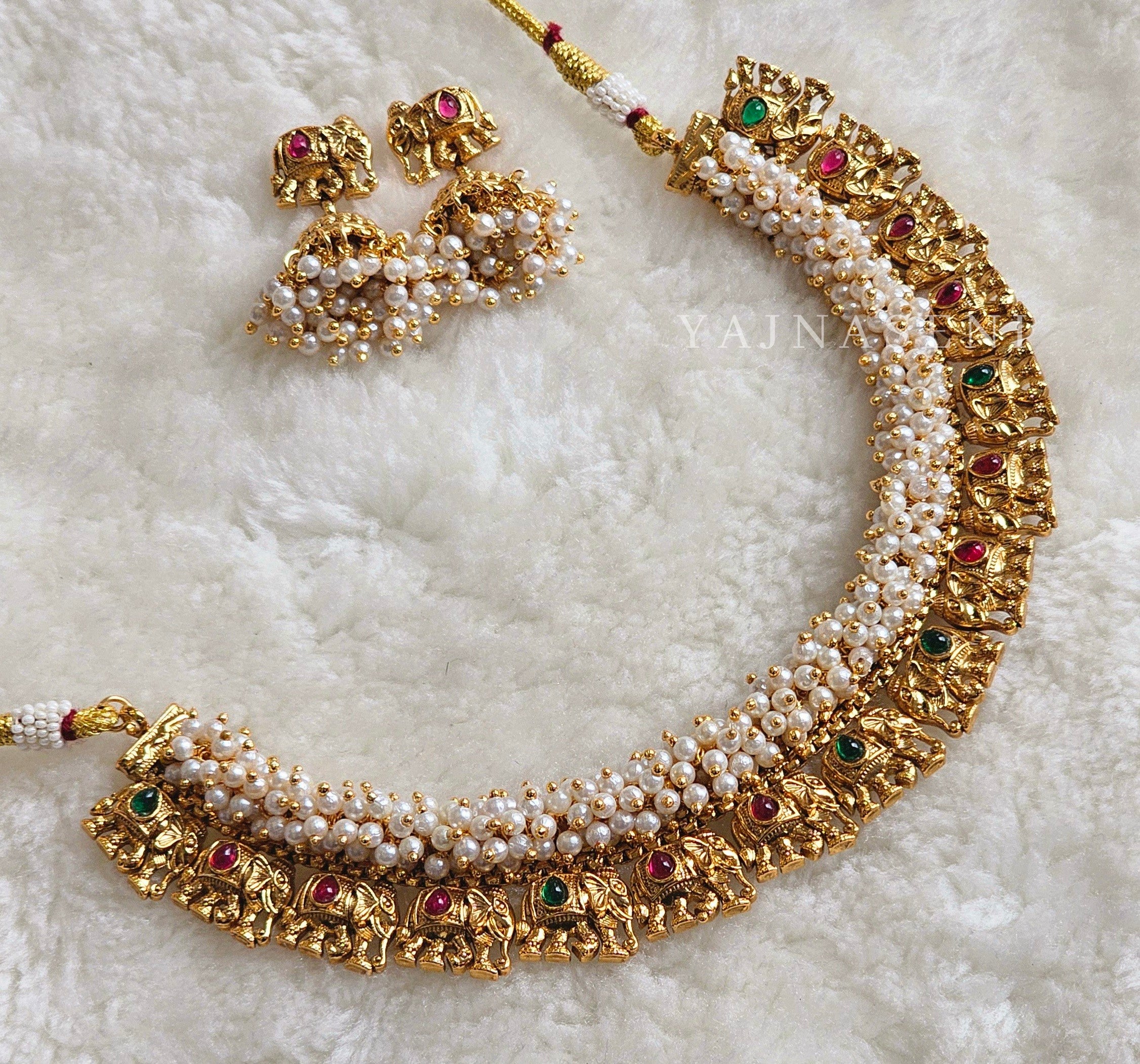 VARSHA (white pearls)