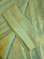 Load image into Gallery viewer, Tissue Saree x Colour Tassels : Light Green
