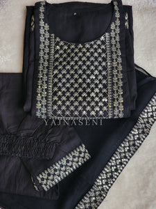 ASHA [S / 36] - Naira cut kurti set
