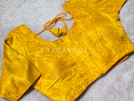 Load image into Gallery viewer, Dark Yellow: Readymade blouse [SAIRA]
