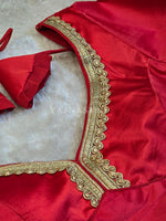 Load image into Gallery viewer, Red: Readymade blouse [VIHANA]
