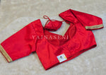 Load image into Gallery viewer, Red: Readymade blouse [VIHANA]
