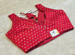 Load image into Gallery viewer, Deep Red : Readymade blouse [ISHIR]
