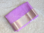 Load image into Gallery viewer, Kora Organza Saree - Lavender
