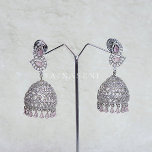 AFZANA jhumkas (Light Pink)