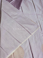 Load image into Gallery viewer, Soft Silk Borderless Mandala Saree - Ash Purple
