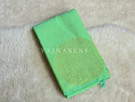 Load image into Gallery viewer, Soft Silk Borderless Mandala Saree - Lime
