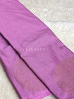 Load image into Gallery viewer, Soft Silk Borderless Mandala Saree - Grape
