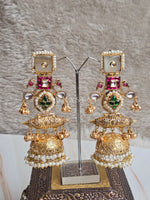 Load image into Gallery viewer, ARTHISHA earrings (Pastel Peach)
