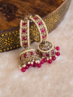 Load image into Gallery viewer, NIKITHA Jhumkas (Rani)
