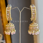 Load image into Gallery viewer, NIKITHA Jhumkas (Pink)
