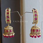 Load image into Gallery viewer, NIKITHA Jhumkas (Rani)
